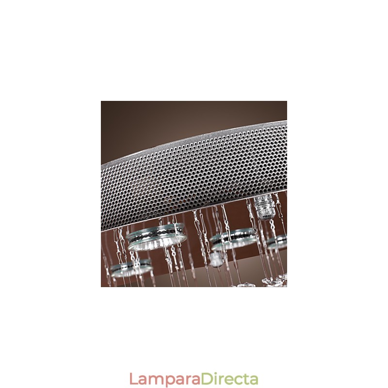 Lámpara de araña de cristal con diseño de 5 luces (cristal K9)