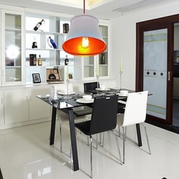 Lámpara de araña estilo mini moderna contemporánea de metal
