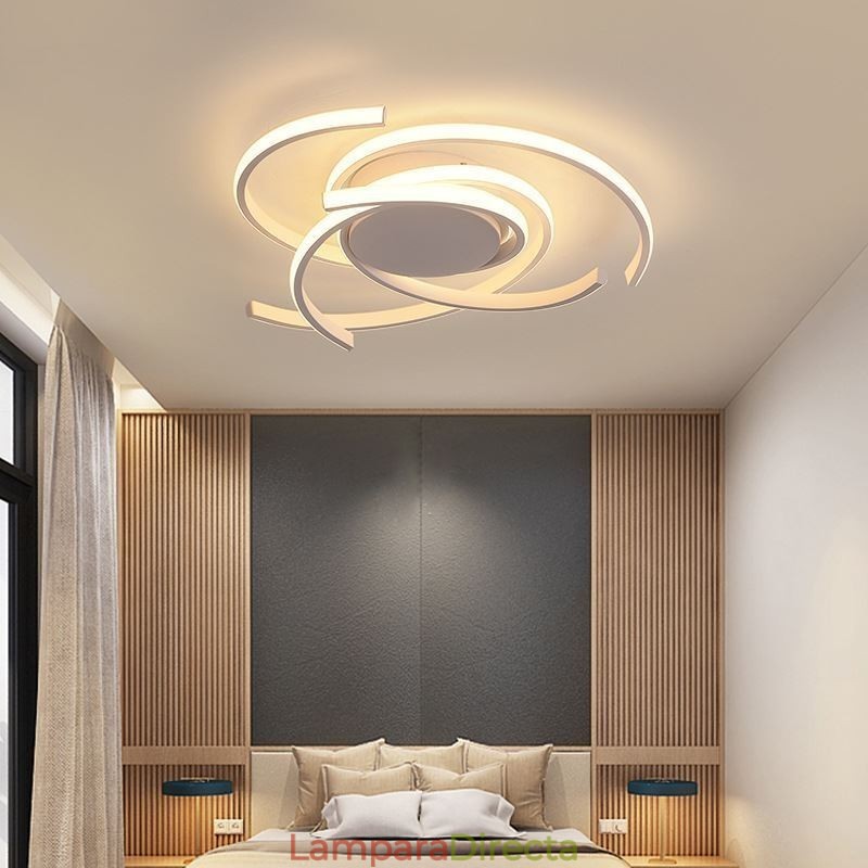 Lámpara de techo empotrada de acrílico moderna, iluminación decorativa creativa