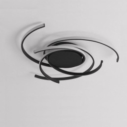 Lámpara de techo empotrada de acrílico moderna, iluminación decorativa creativa