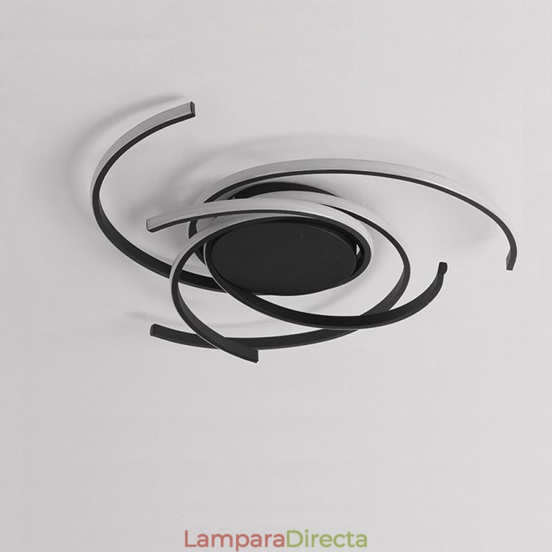 Lámpara de techo empotrada de acrílico moderna, iluminación decorativa creativa