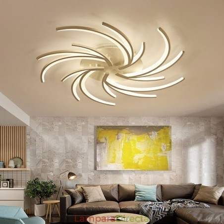 Lámpara de techo empotrada con diseño de molino de viento moderno, iluminación decorativa irregular Lámpara de techo empotrada con diseño de molino de viento moderno, iluminación decorativa irregular