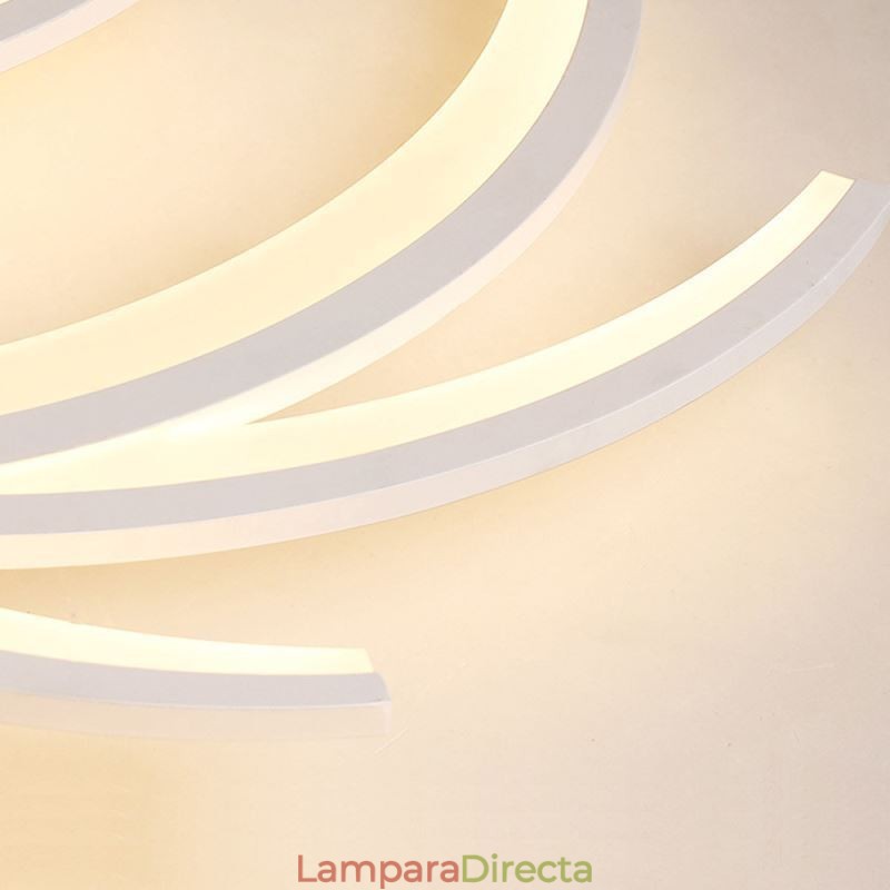 Lámpara de techo empotrada con diseño de molino de viento moderno, iluminación decorativa irregular