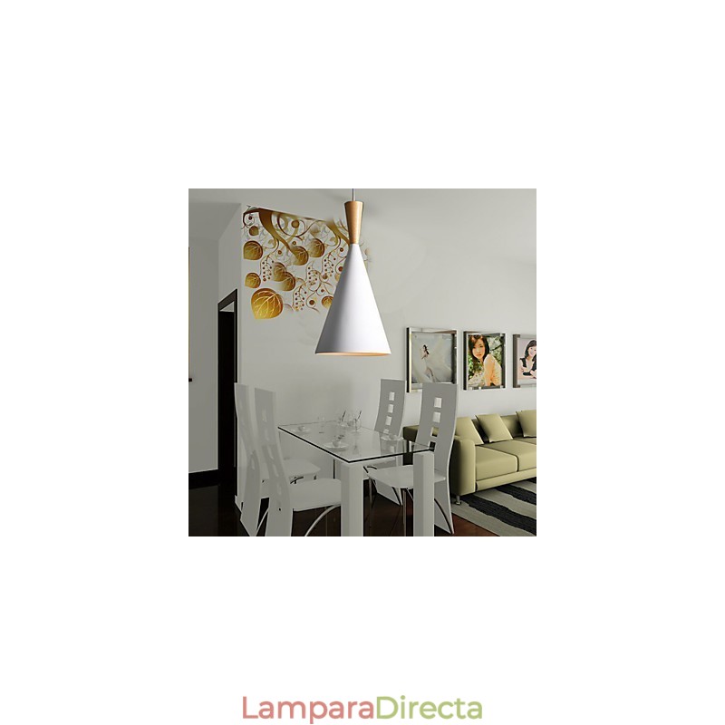 Lámpara de araña estilo mini moderna contemporánea de metal