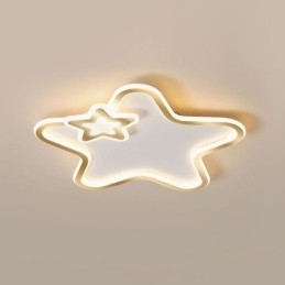 Lámpara de techo Creative Star empotrada Golden Star