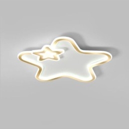 Lámpara de techo Creative Star empotrada Golden Star