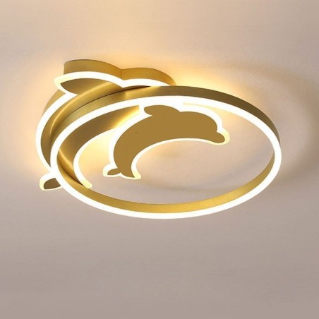 Lámpara de techo empotrada Gold Dolphin Lámpara de techo empotrada Gold Dolphin