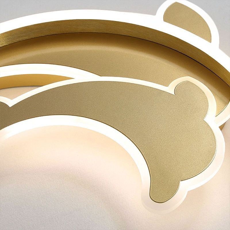 Lámpara de techo empotrada Gold Dolphin