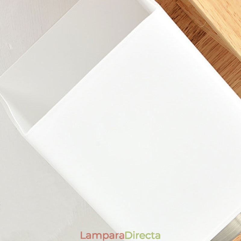 Lámpara de techo nórdica empotrada, creativa, cálida, de madera maciza.