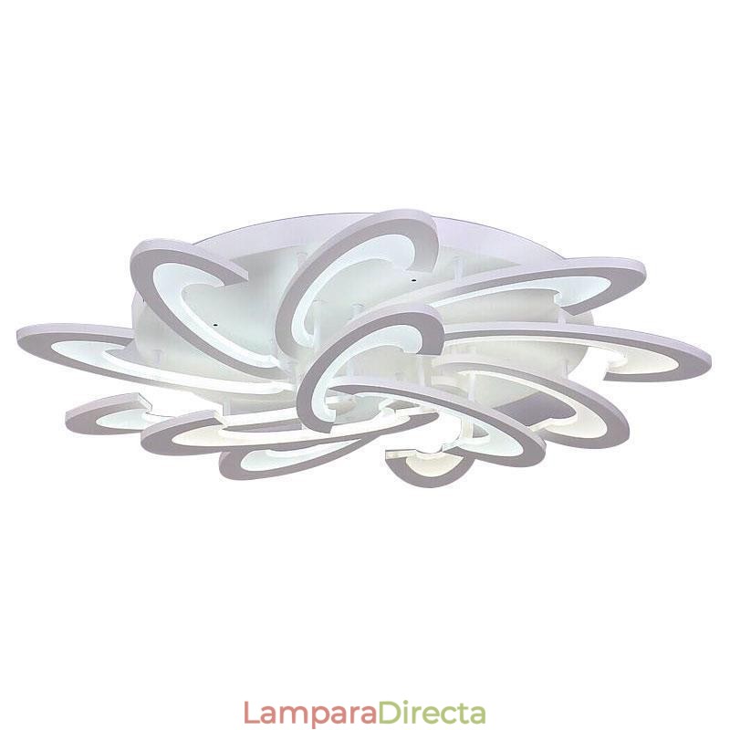 Lámpara de techo moderna y sencilla de acrílico con forma de molino de viento