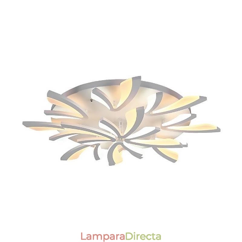 Lámpara de techo empotrada moderna con forma de diente de león