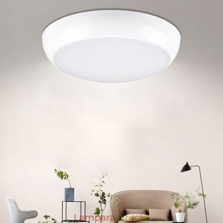 Lámpara de techo redonda empotrada creativa, iluminación para el hogar. Lámpara de techo redonda empotrada creativa, iluminación para el hogar.