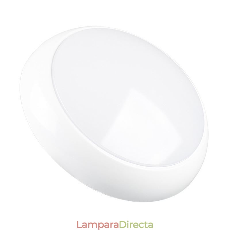 Lámpara de techo redonda empotrada creativa, iluminación para el hogar.