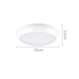 Lámpara de techo redonda empotrada creativa, iluminación para el hogar.