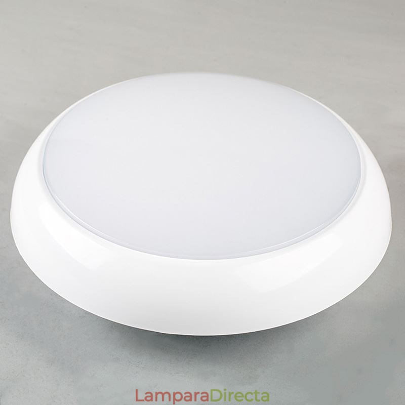 Lámpara de techo redonda empotrada creativa, iluminación para el hogar.