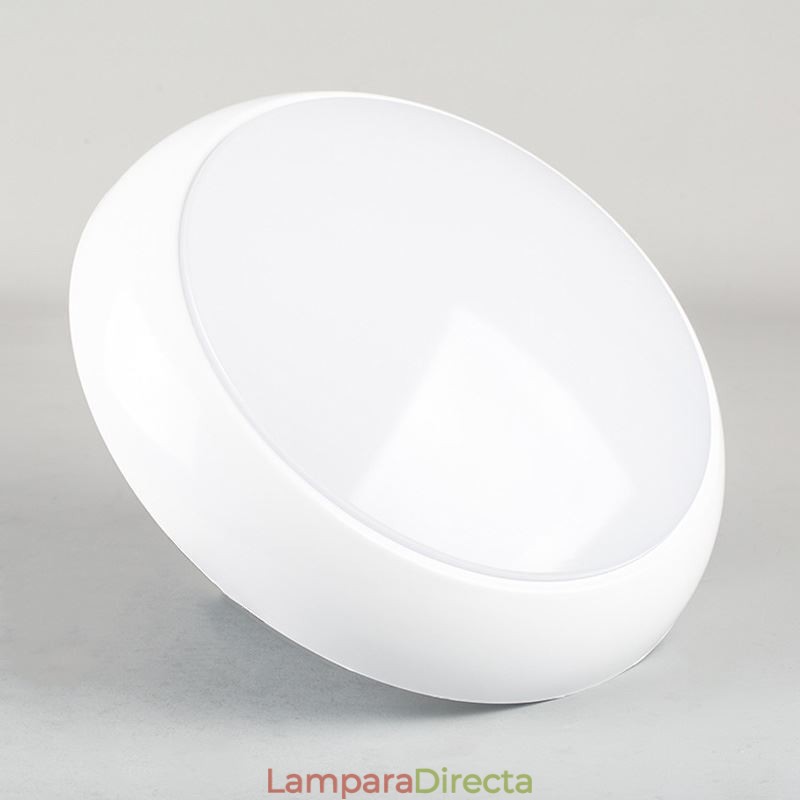 Lámpara de techo redonda empotrada creativa, iluminación para el hogar.