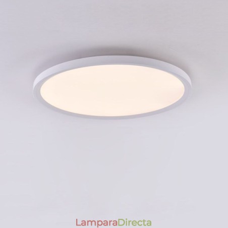 Lámpara de techo redonda nórdica empotrada superfina de aluminio, iluminación redonda Lámpara de techo redonda nórdica empotrada superfina de aluminio, iluminación redonda