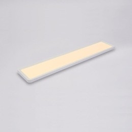 Lámpara de techo nórdica rectangular superfina con montaje empotrado, iluminación para el hogar