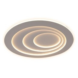 Lámpara de techo moderna empotrada con forma de gota de agua para terraza, iluminación lateral
