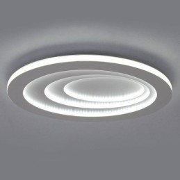 Lámpara de techo moderna empotrada con forma de gota de agua para terraza, iluminación lateral