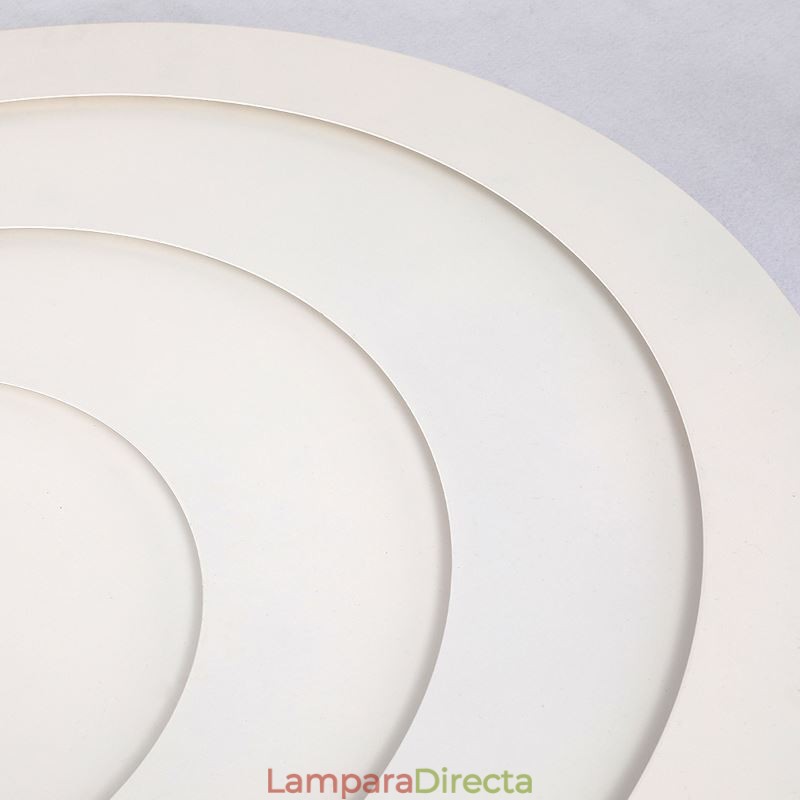 Lámpara de techo moderna empotrada con forma de gota de agua para terraza, iluminación lateral