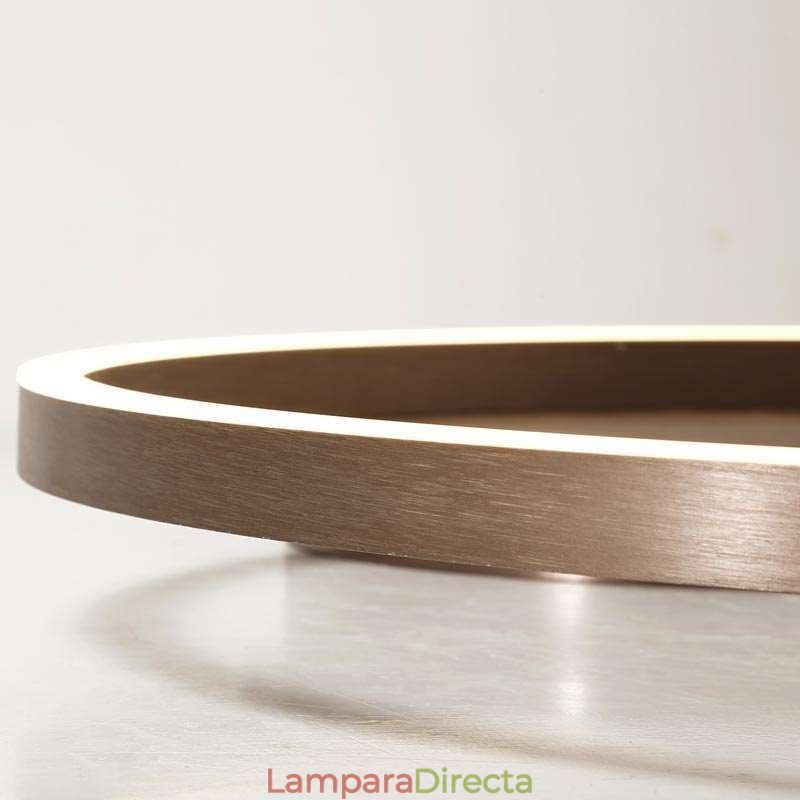 Lámpara de techo moderna, sencilla y creativa con montaje empotrado, iluminación cálida.