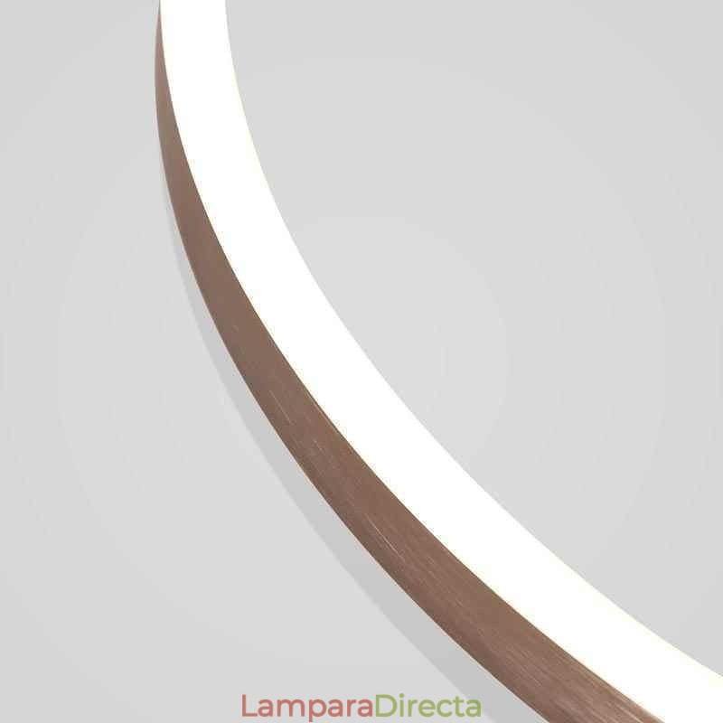Lámpara de techo moderna, sencilla y creativa con montaje empotrado, iluminación cálida.