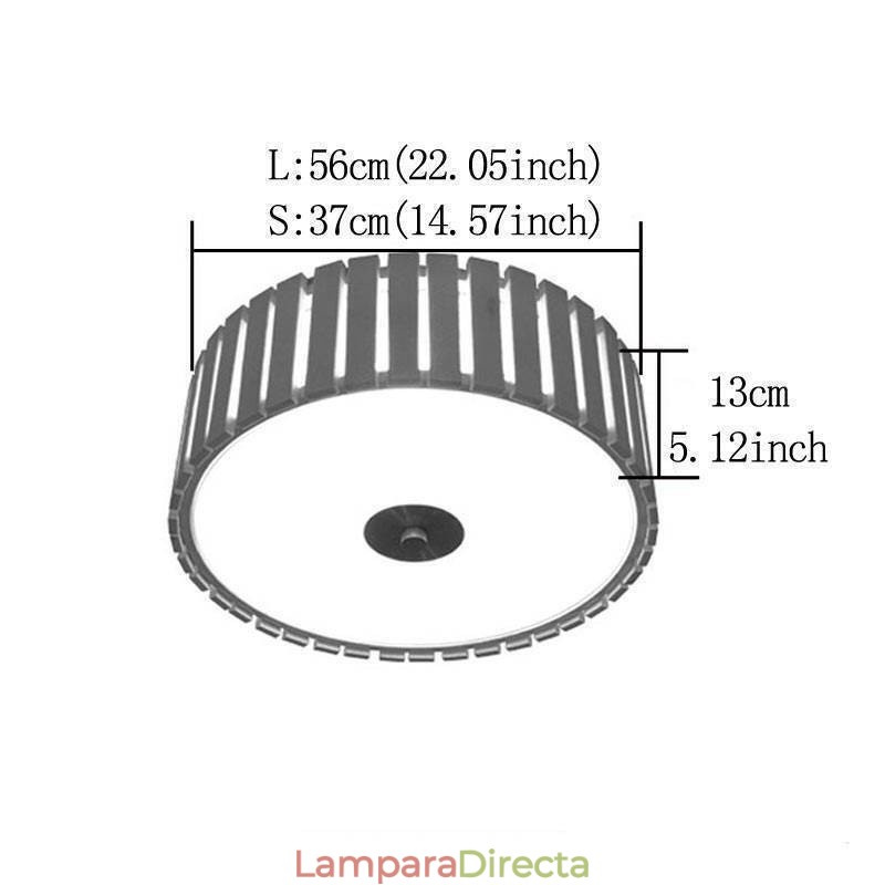 Lámpara de techo china creativa de bambú grande para niños
