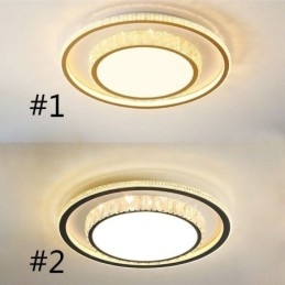 Lámpara de techo de cristal, luz de techo creativa