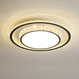 Lámpara de techo de cristal, luz de techo creativa