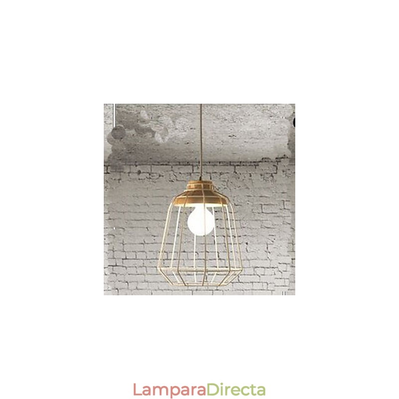 Lámpara de araña de metal C Simple
