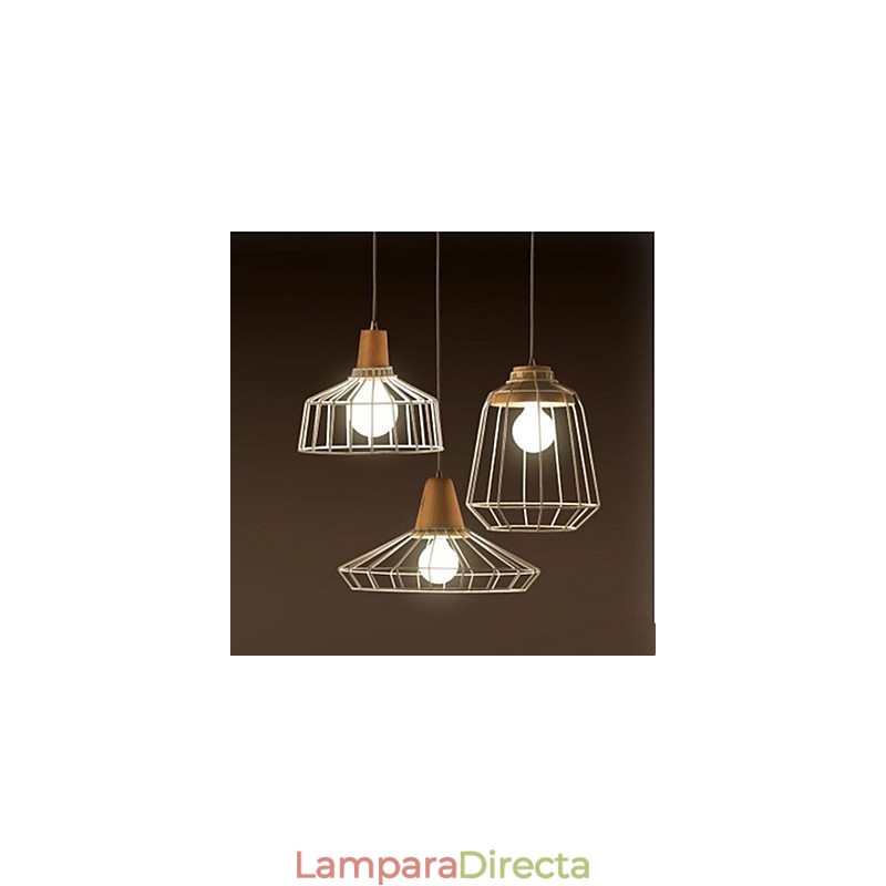 Lámpara de araña de metal C Simple