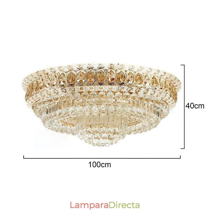 Lámpara de techo moderna y sencilla de cristal empotrada, iluminación redonda creativa