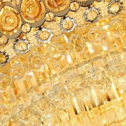 Lámpara de techo moderna y sencilla de cristal empotrada, iluminación redonda creativa
