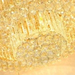 Lámpara de techo moderna y sencilla de cristal empotrada, iluminación redonda creativa