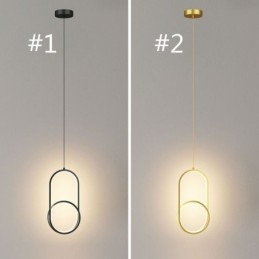 Lámpara colgante moderna y creativa