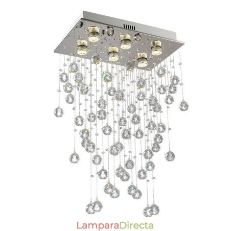 Lámpara de techo empotrada de cristal moderna Lámpara de techo empotrada de cristal moderna