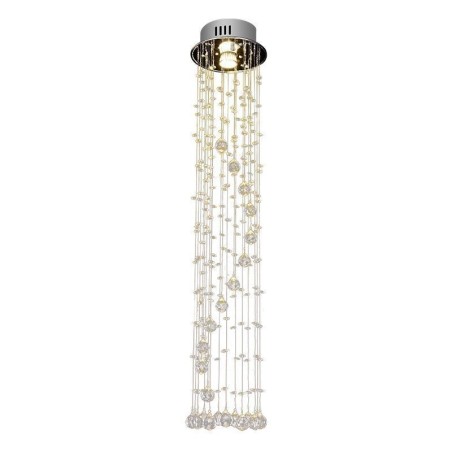 Lámpara de araña grande de lujo moderna de cristal con montaje empotrado para techo Lámpara de araña grande de lujo moderna de cristal con montaje empotrado para techo