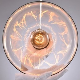 Lámpara de araña de metal moderna de estilo mini contemporáneo