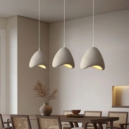 Lámpara de techo de resina decorativa colgante
