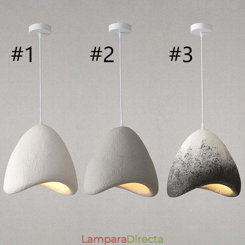 Lámpara de techo de resina decorativa colgante