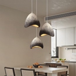 Lámpara de techo de resina decorativa colgante