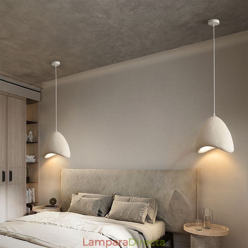 Lámpara de techo de resina decorativa colgante