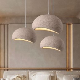 Lámpara colgante de resina Lámpara colgante minimalista