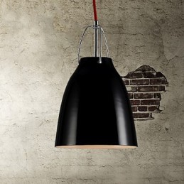 Lámpara colgante minimalista moderna de un solo cabezal