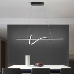 Lámpara colgante minimalista de techo de envoltura corta