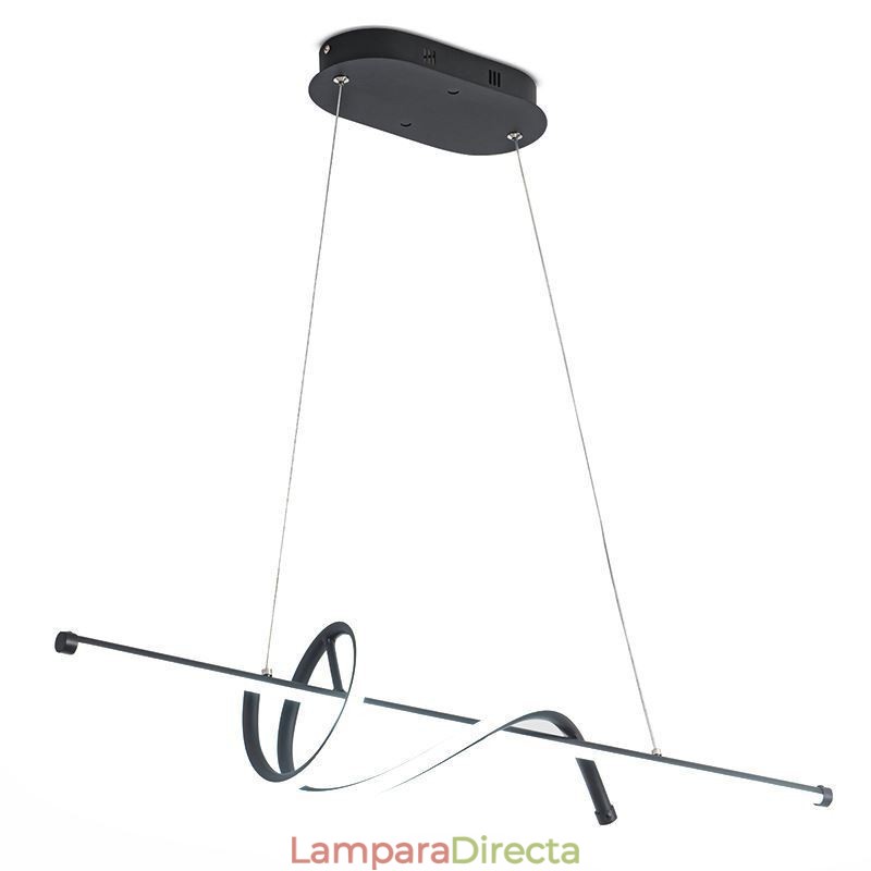 Lámpara colgante minimalista de techo de envoltura corta