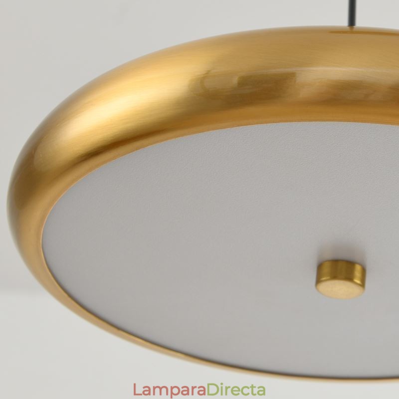 Lámpara de techo colgante de tres cabezas