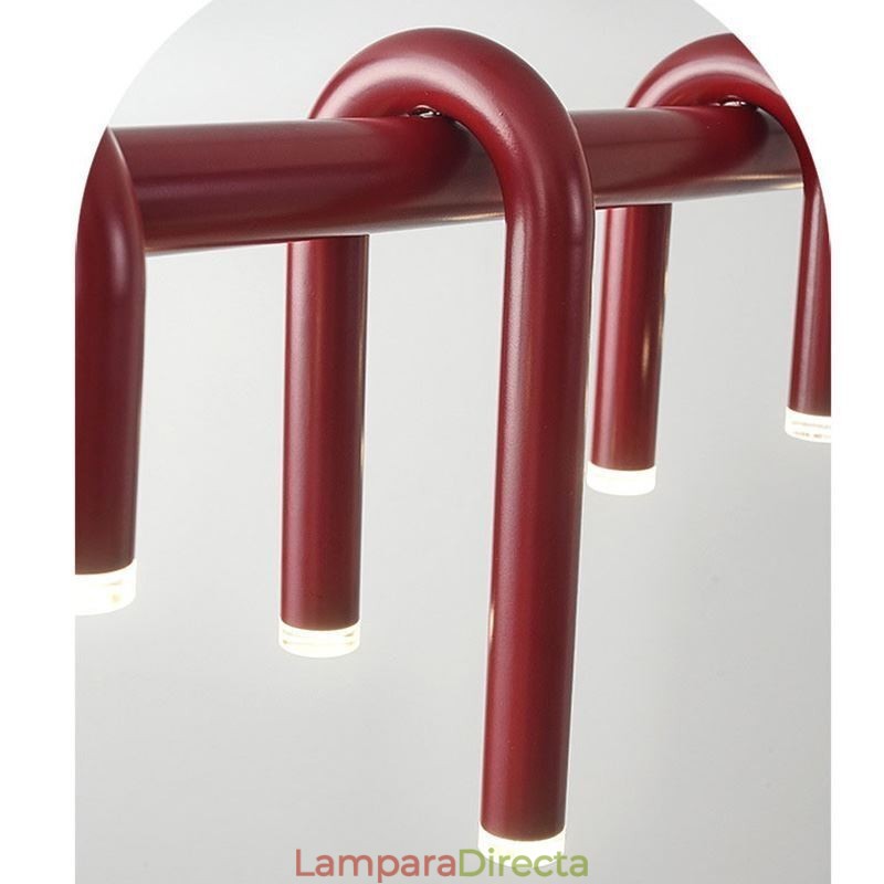 Lámpara colgante decorativa en forma de U