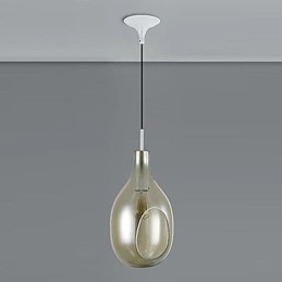 Lámpara colgante artística moderna y sencilla de una luz